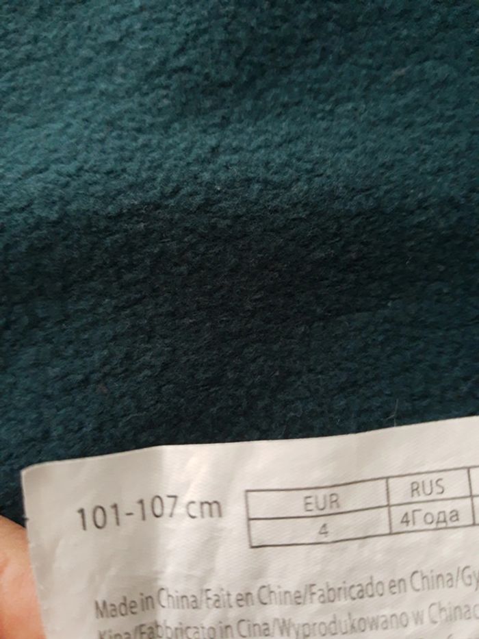 Sweat-shirt épais vert sapin imprimé mountain - photo numéro 5