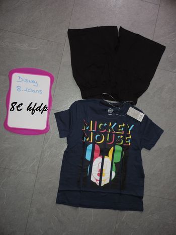 pyjama disney taille 8-10 ans