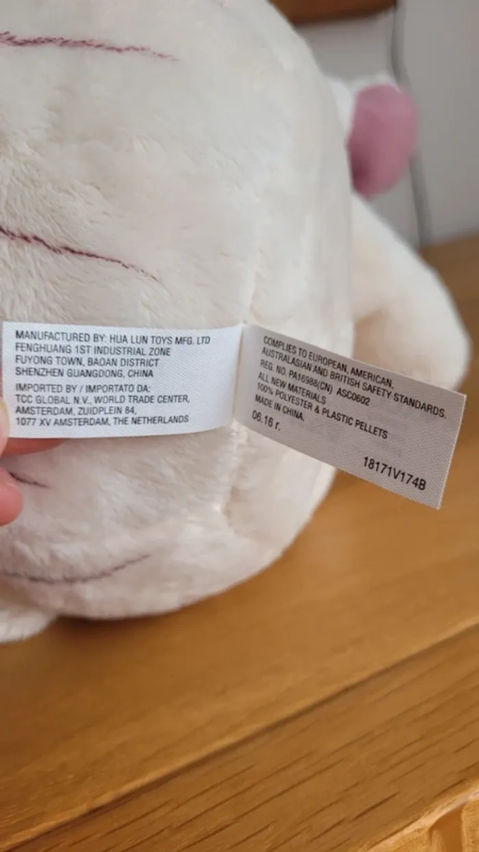 Doudou  ail 20 cm - photo numéro 4