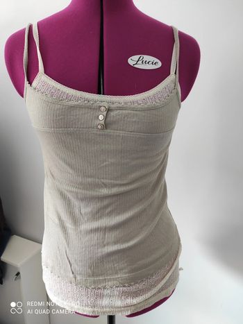 Doublé débardeur T2 cop copine neuf