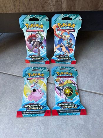 Carte Pokémon : Artset booster blister Aventures Ensemble neuf scellé