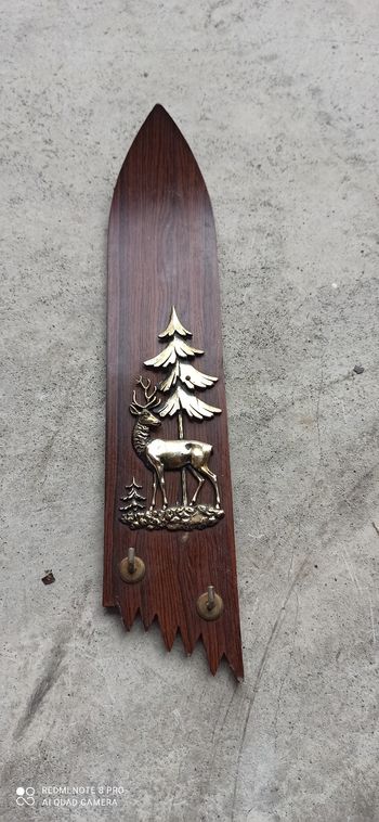 Accroche clés en bois