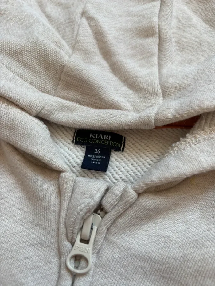 Gilet beige - photo numéro 3