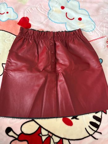 Jupe bordeaux