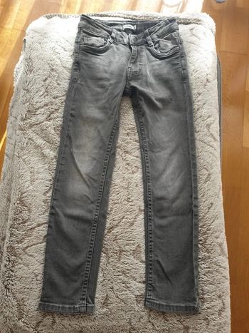 Jean gris 8 ans Gemo taille réglable