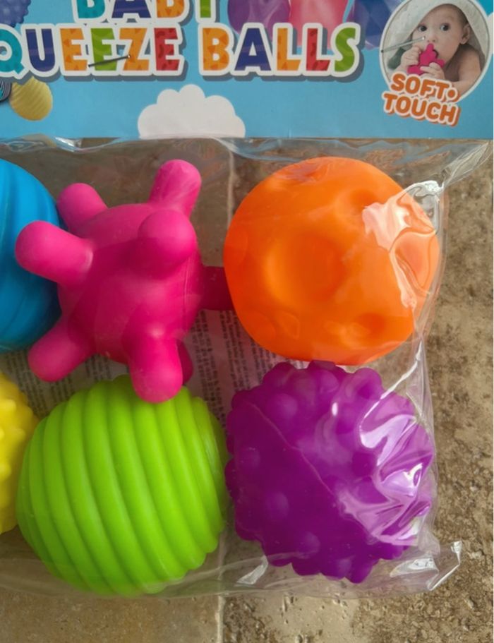 Lot de balles de dentitions sensorielles - photo numéro 4