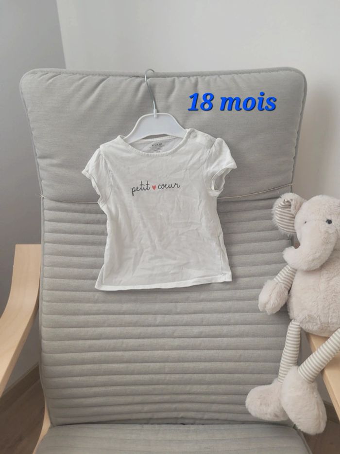 Tee shirt 18 mois