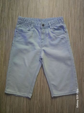 Short en jean bleu clair - TAO - Taille 12 ans