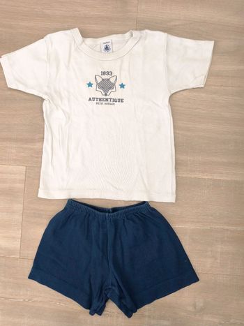 Pyjama 2 pièces été Petit Bateau garçon 