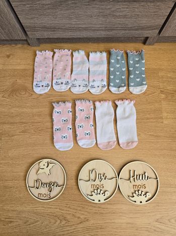 Vêtement Bébé Fille - Chaussettes - Taille 17/18