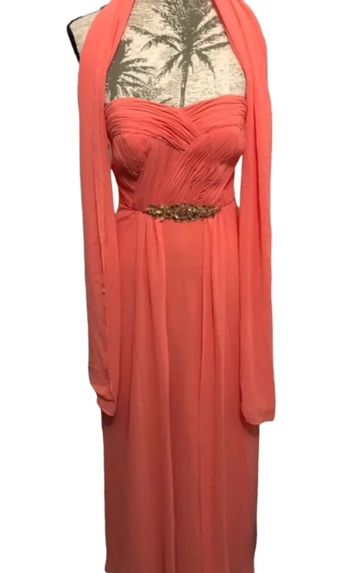 Robe bustier longue