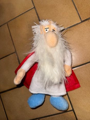 Peluche le druide asterix 