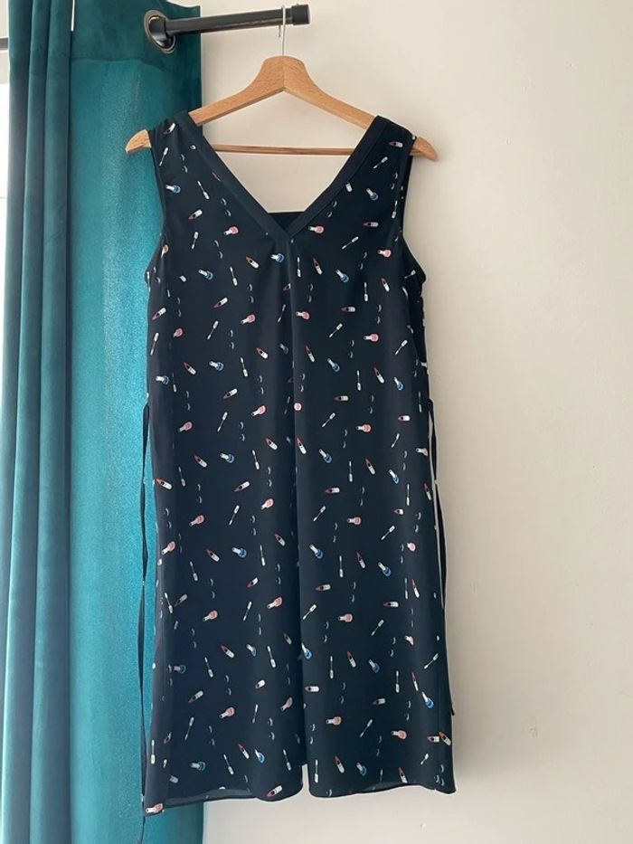 Robe été bleu marine