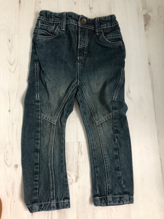 Pantalon jean 3 ans orchestra excellent état - photo numéro 4