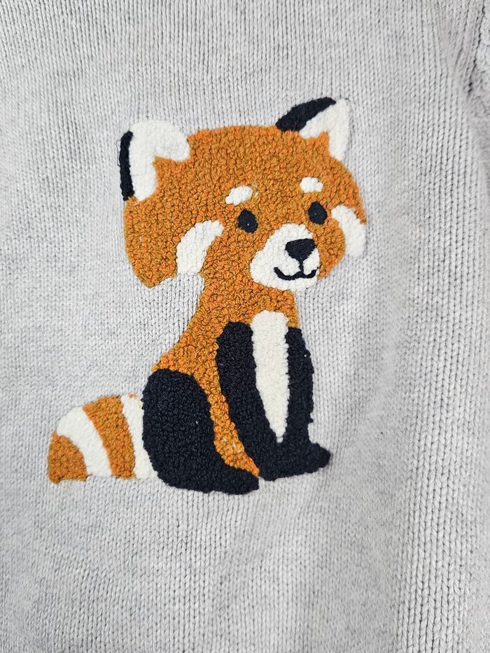 Pull panda roux kiabi 18 mois - photo numéro 2