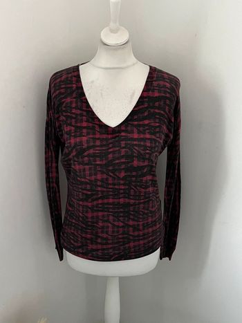 Pull fin à carreaux The Kooples S