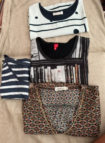 Lot de 3 tops taille L T40