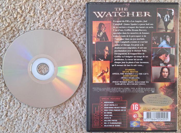 💿 DVD : The Watcher - photo numéro 3