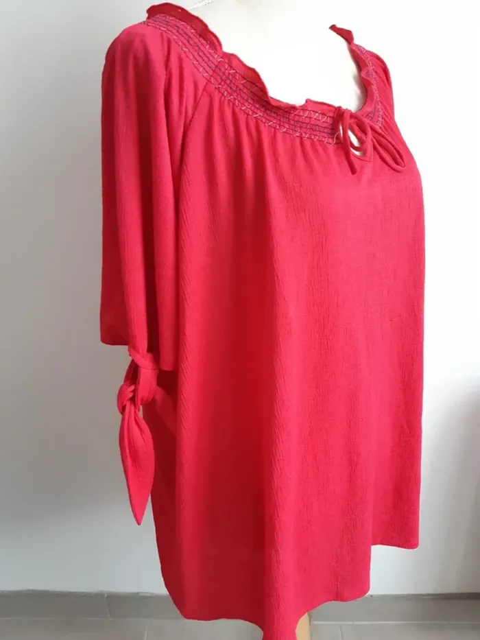 Blouse manches courtes Gémo T54/56 - photo numéro 3