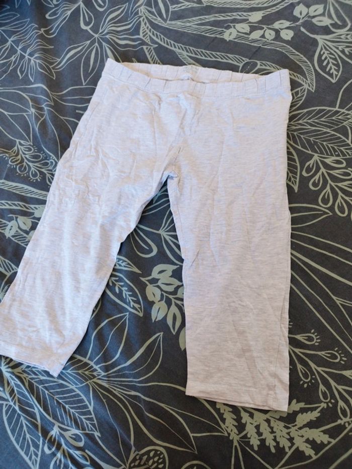 Pantacourt gris legging xl