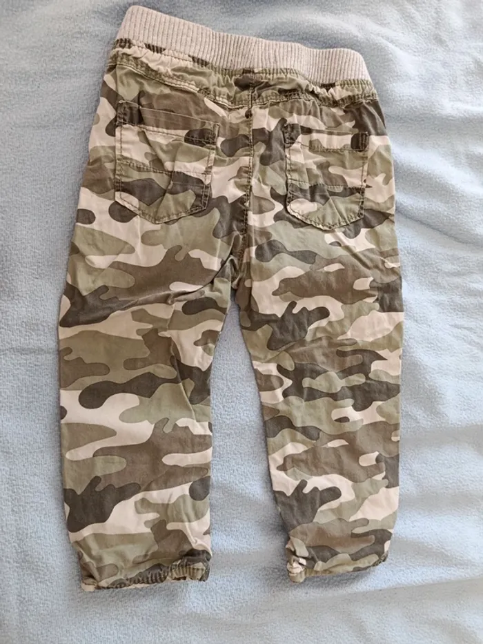 Pantalon militaire 12mois 80cm - photo numéro 6