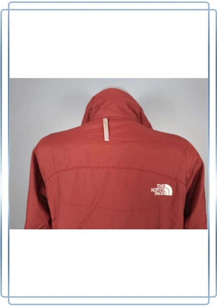 Veste coupe vent / imperméable the north face femme bordeaux taille M  brodé (340) - photo numéro 9