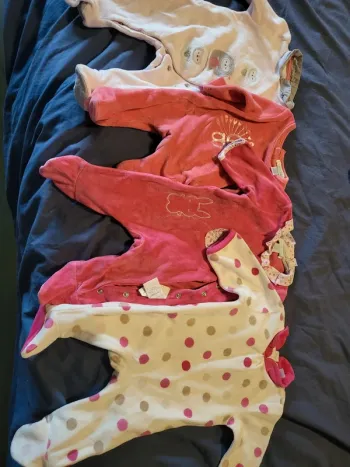 Lot 4 pyjamas obaibi velours