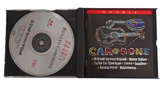 50 Grandi Successi Originali CAROSONE Double CD Retro 2011 - photo numéro 3