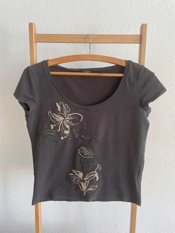 T-shirt brodé fleurs Weekend Max Mara