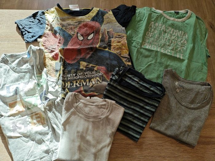 Lot de 6 t-shirts manches courtes