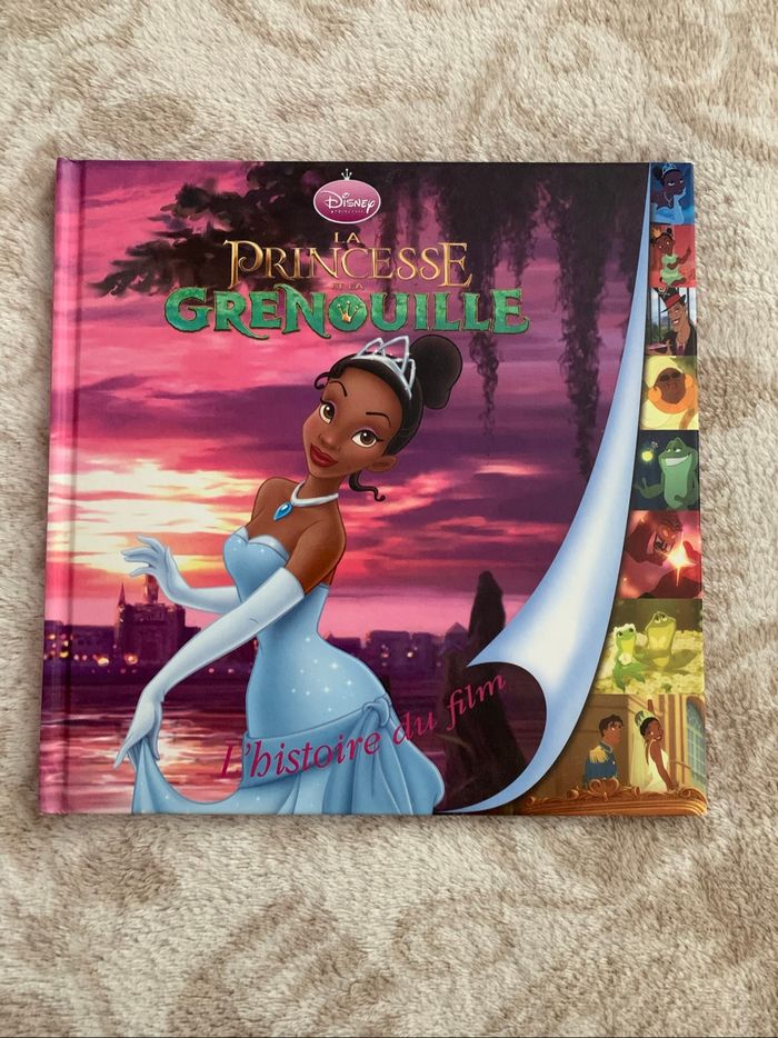 Livre Disney la princesse et la grenouille