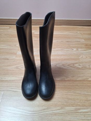 Bottes d'équitation DECATHLON taille 28 noires