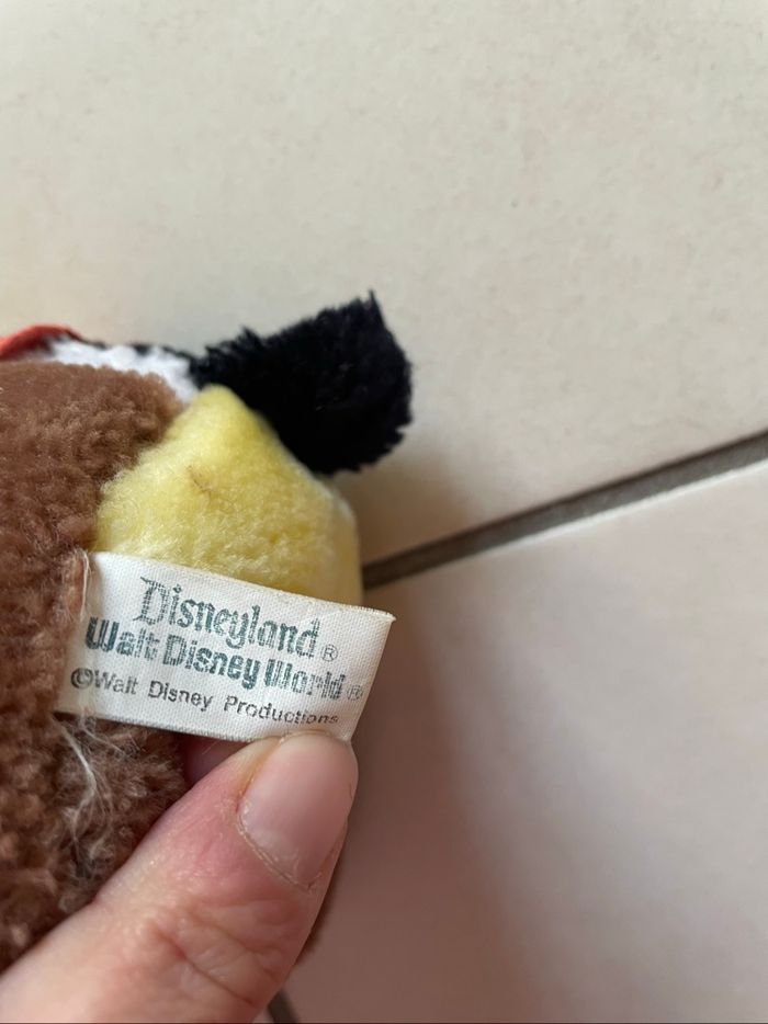Peluche vintage Disney tic et tac - photo numéro 3