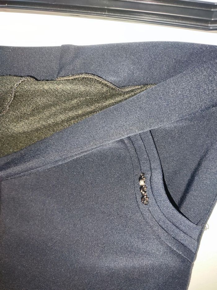 Pantalon bleu taille 2XL  , pantalon chaud - photo numéro 5