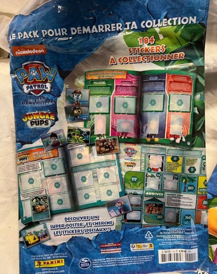 Kit panini stickers Paw Patrol / Pat Patrouille neuf scellé - photo numéro 7
