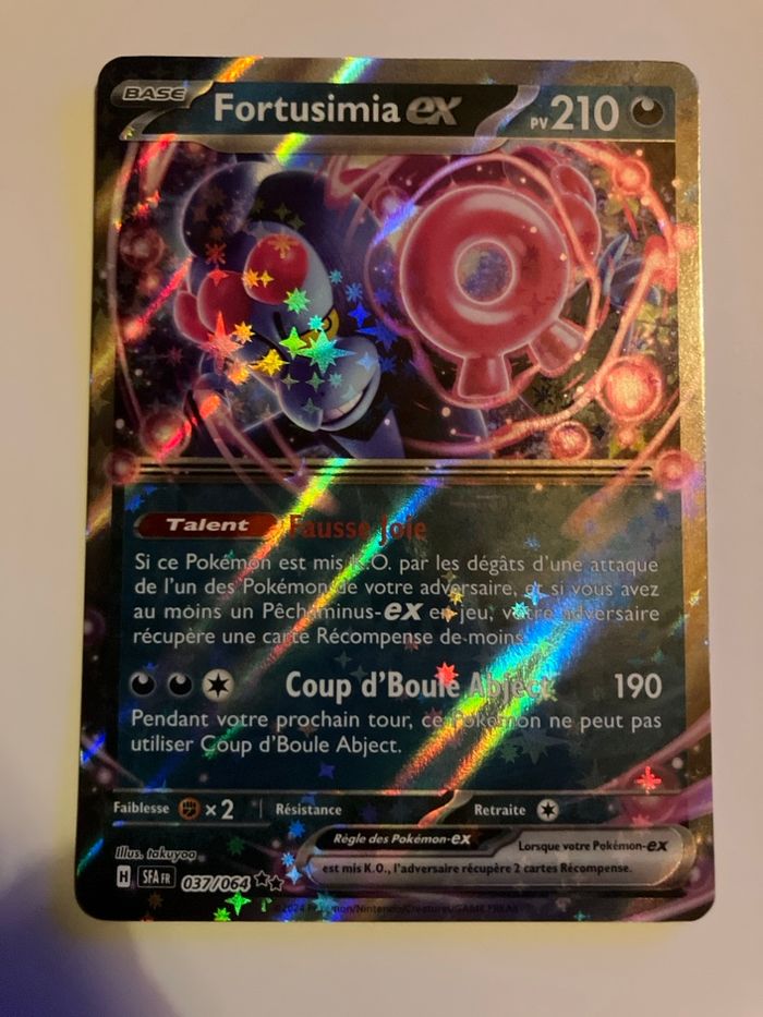 Carte pokemon Fortusimia ex