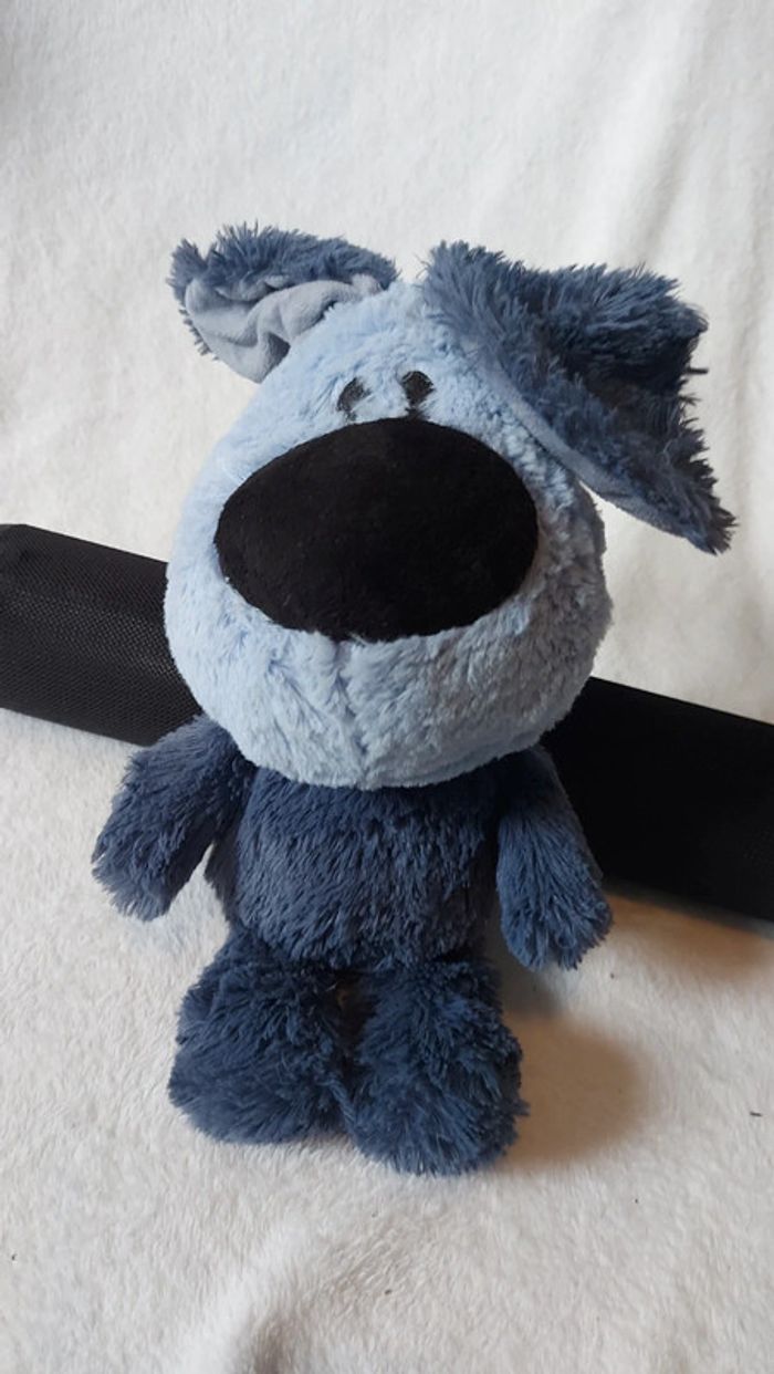 Peluche bleu - photo numéro 2