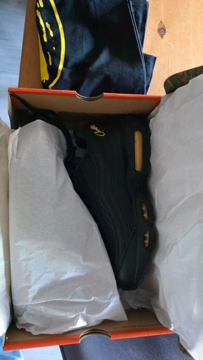 👟 CRTZ x Nike Air Max 95 [Honey Blacks] - Taille UK 7.5 / US 8.5 / EU 42 - photo numéro 4