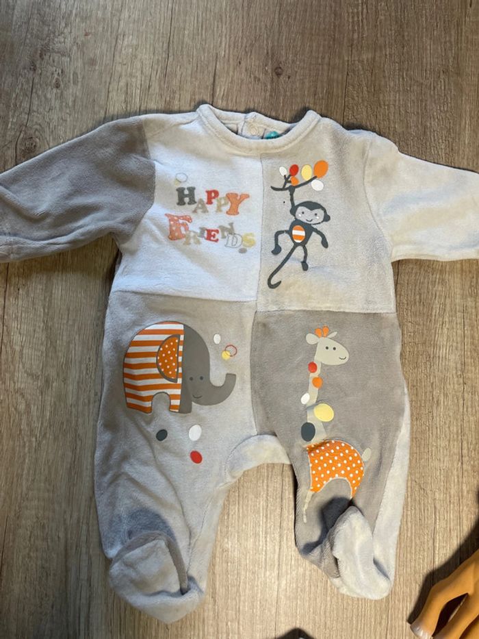 Lot de 2 pyjamas 3 mois garçon - photo numéro 4