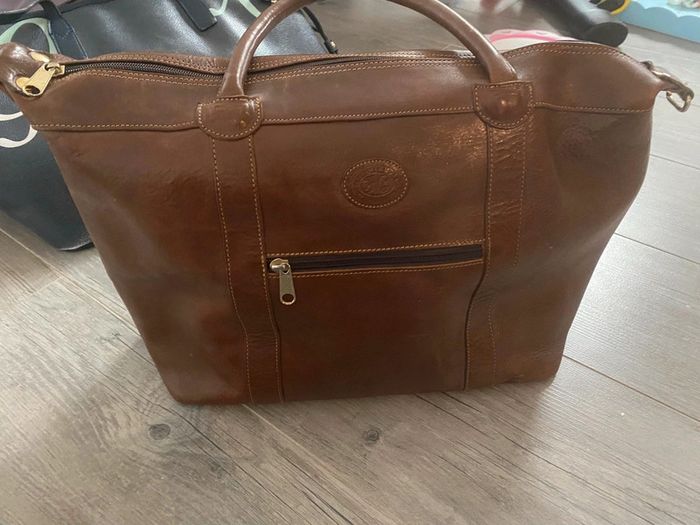 Magnifique sac cuir sarde véritable - photo numéro 2