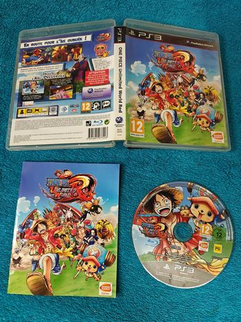 PS3 One piece unlimited world red