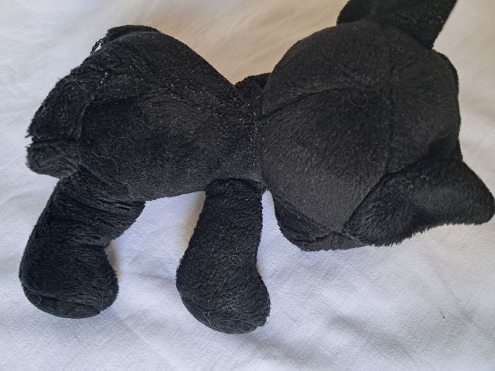 Peluche nounours Chat noir yeux verts Shadow Russ Berrie - photo numéro 8