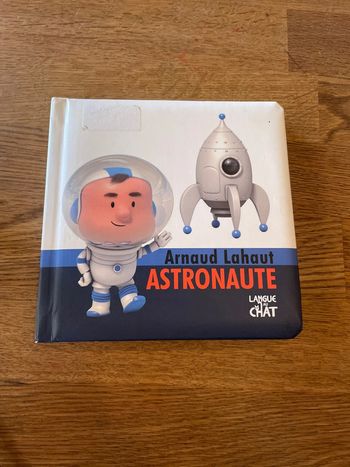Livre cartonné Astronaute