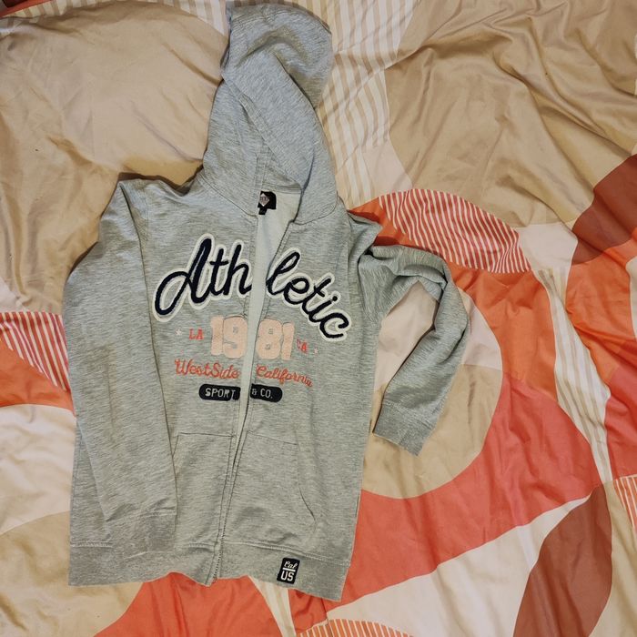 Sweat à capuche zippé 14 ans