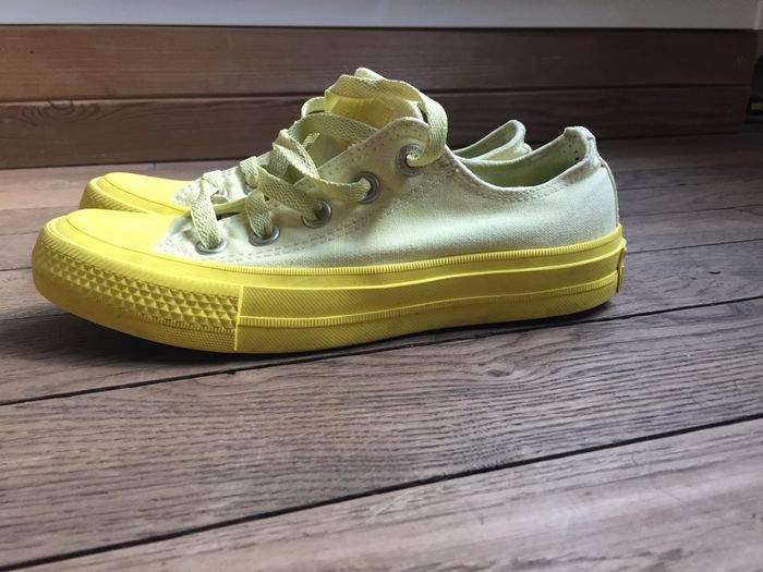 Converse Chuck Taylor All Star jaune citron - photo numéro 7