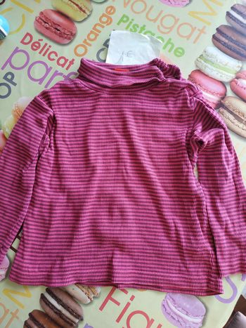 Tee-shirt manche longue 2 ans