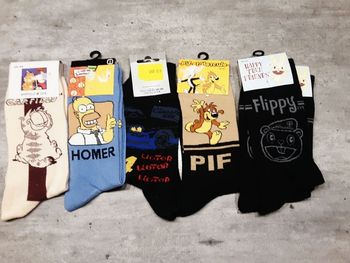 Lot chaussettes humoristiques