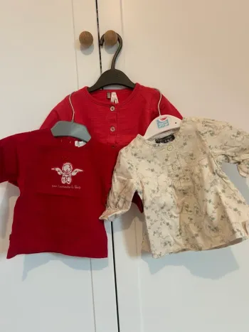 3 tee shirt manche longue
