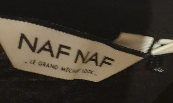 💜 Haut dentelle taille XS 34 Naf Naf #emyfleury_34femme - photo numéro 3