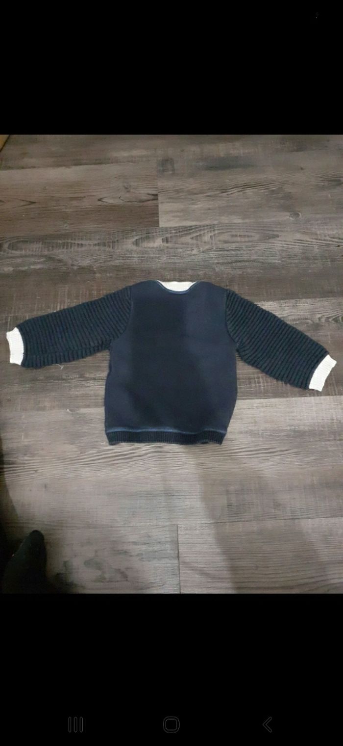 Pull avec manches en tricot - photo numéro 2